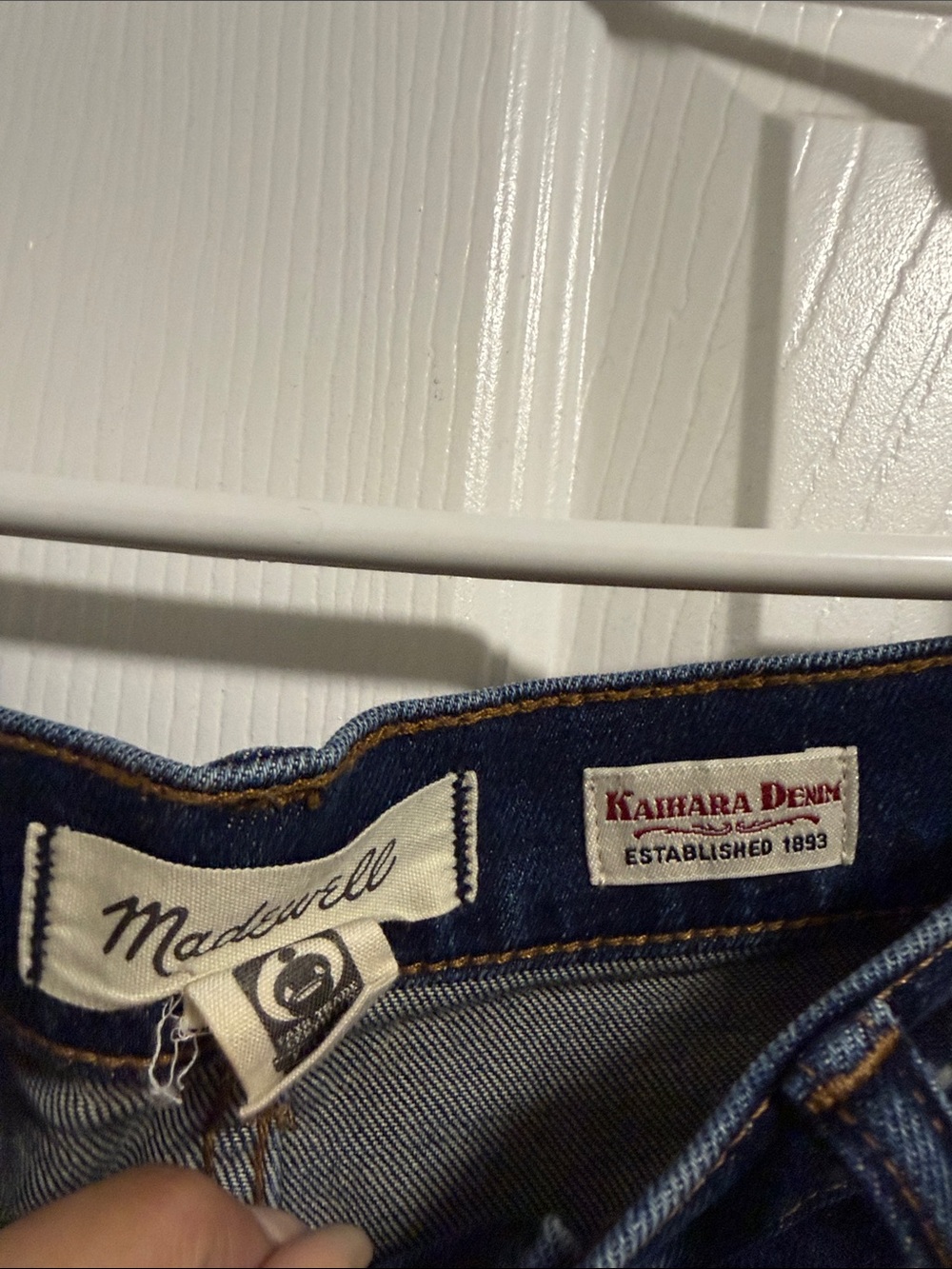 Madewell High Waisted Super Wide-Leg Jeans - Picture 2 of 6